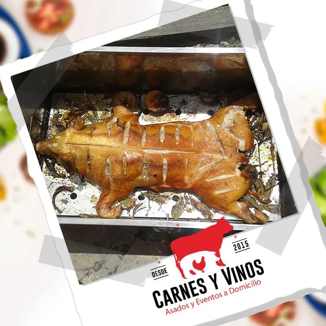 Preparación de Cochinillo Lechal en Bogota - Venta de Cochinillos